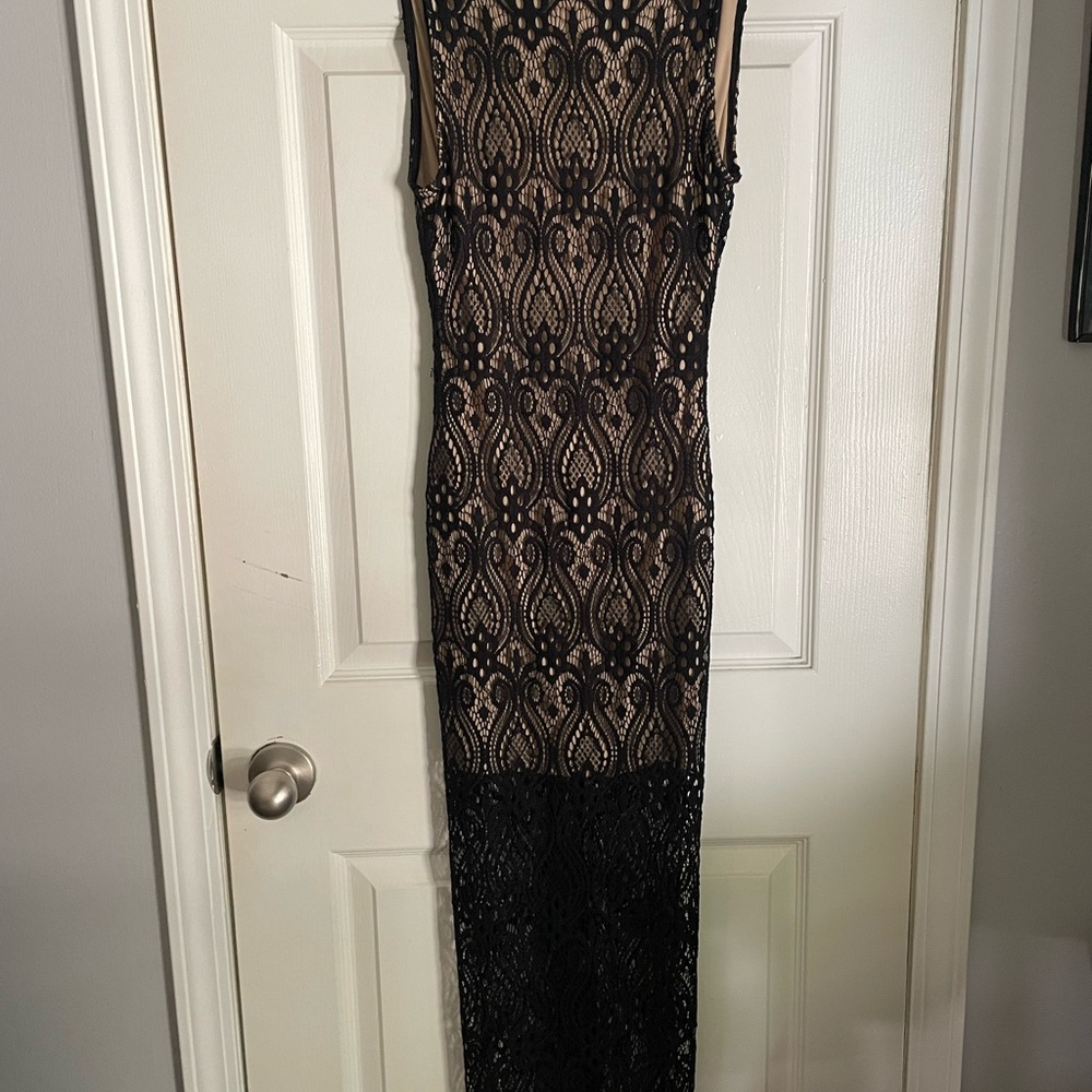 Lovely Day Black Backless Dress